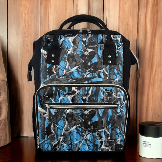 Blue Tree Backpack