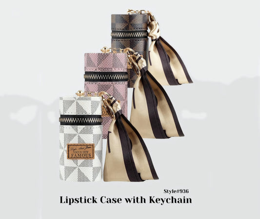 Lipstick Holder Purse charm/Keychain